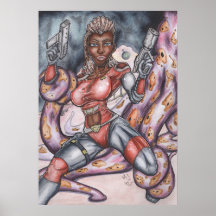 Afdruk van Abe Studios Space Adventures