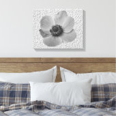 afdruk van Anemone Canvas (Insitu (Slaapkamer))