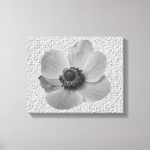 afdruk van Anemone Canvas
