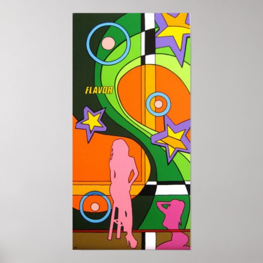 Afdruk van "aroma" poster (Voorkant)