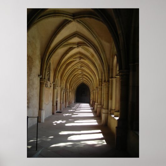 Afdruk van Cathedral-canvas Poster (Voorkant)