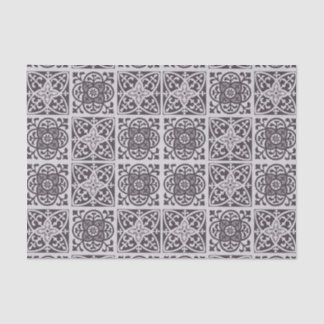 Afdruk van de lijst in grijs en Taupe Grey Tissuepapier