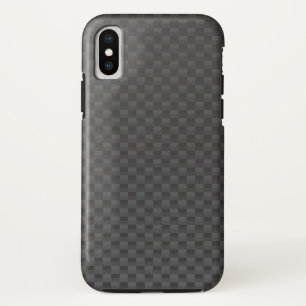 Afdruk van met koolstofvezel versterkte kunststof. iPhone XS hoesje