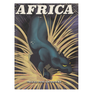 Afdruk van poster voor traditionele Afrikaanse rei Tafelkleed