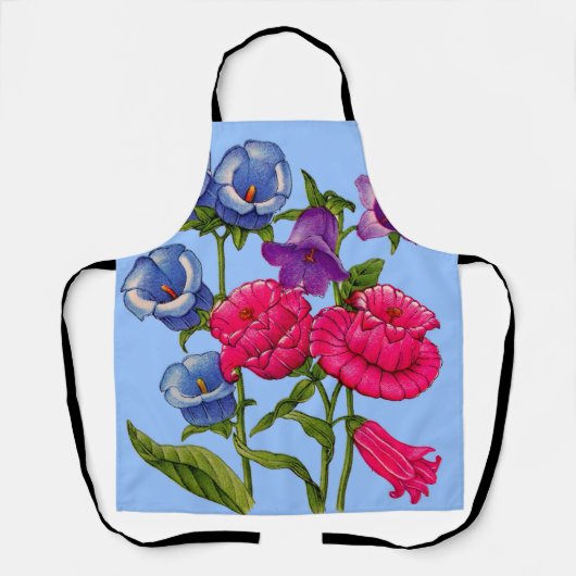 Afdruk van riemen schort (Voorkant)