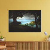 Afdruk van Umatac carabao-canvas Canvas Afdruk (Insitu (Woonkamer))