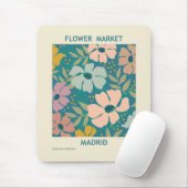 Afdruk van ventilatormarkt Madrid Muismat (Met muis)