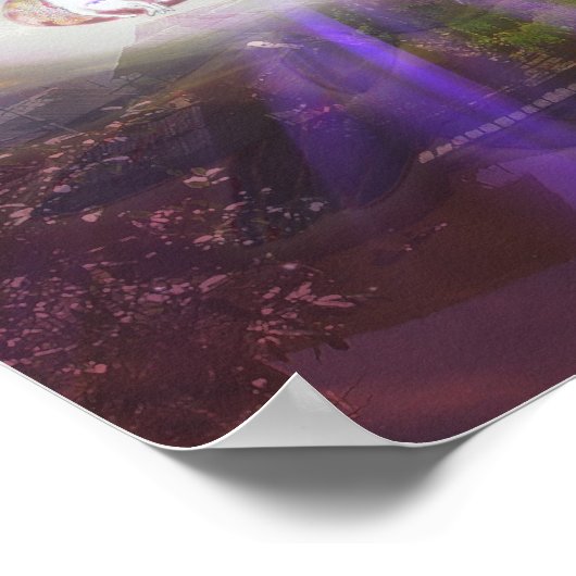 Afdruk "White Tara" Poster (Hoek)