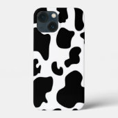 Afdruk zwart-wit Koe Case-Mate iPhone Case (Achterkant)