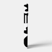 Afdruk zwart-wit Koe Case-Mate iPhone Case (Achterkant / Rechts)
