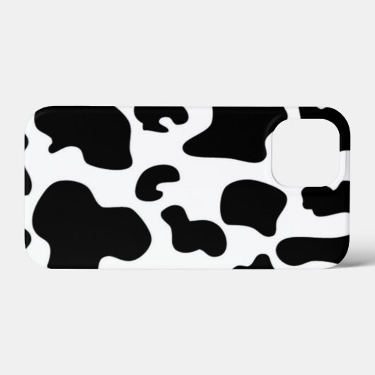 Afdruk zwart-wit Koe Case-Mate iPhone Case (Achterkant (horizontaal))