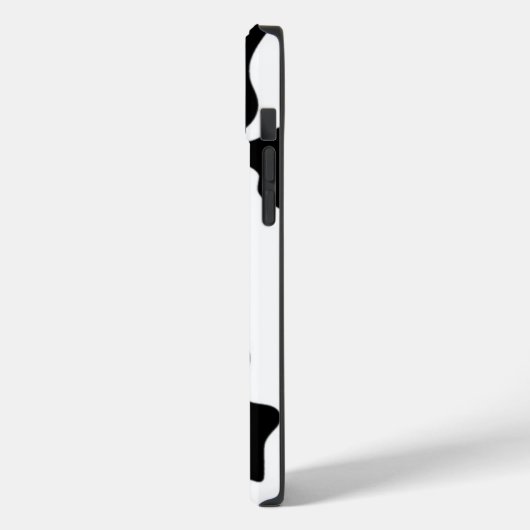 Afdruk zwart-wit Koe Case-Mate iPhone Case (Achterkant / Links)