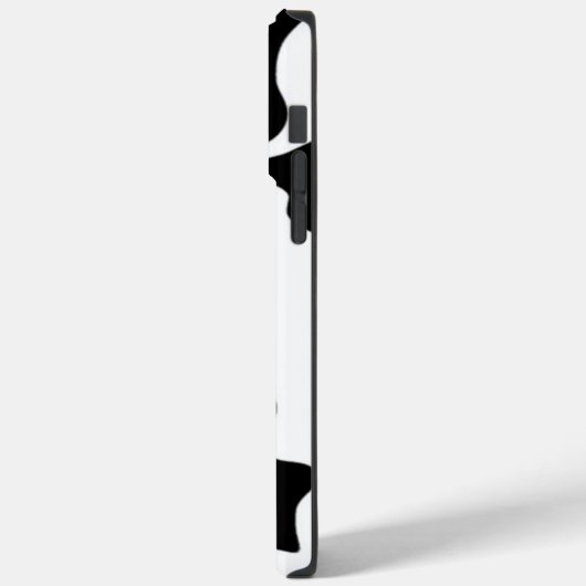 Afdruk zwart-wit Koe Case-Mate iPhone Case (Achterkant / Links)