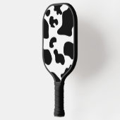 Afdruk zwart-wit Koe Pickleball Paddle (Links)