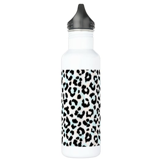 Afdruk zwarte en witte kaas waterfles (Links)