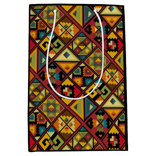 AfdrukAfrika Medium Cadeauzakje (Voorkant)