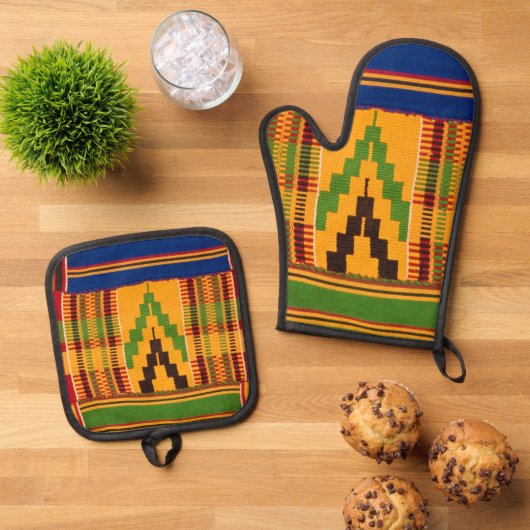 AfdrukAfrika Ovenwant & Pannenlap Set (Top down)