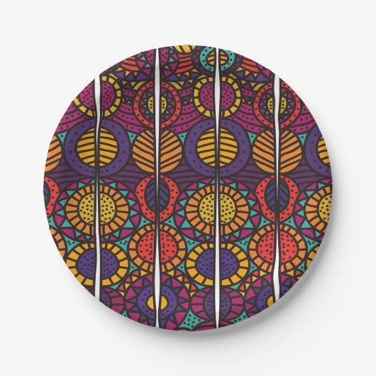 AfdrukAfrika Papieren Bordje (Voorkant)