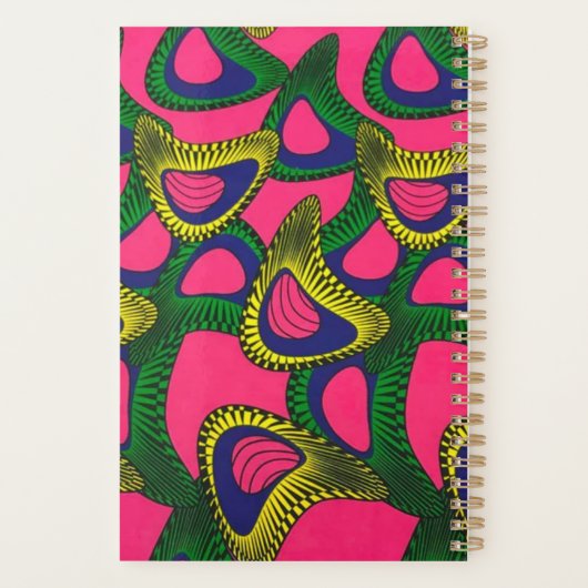 AfdrukAfrika Planner (Achterkant)