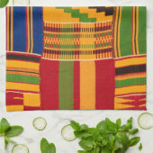 AfdrukAfrika Theedoek (Gevouwen)