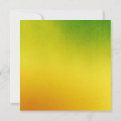 Afdrukbaar Herfst Kleurverloop Bladeren Scrapbook Kaart (Achterkant)