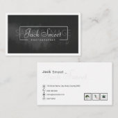 Afdrukbaar Visitekaartje (Voorkant / Achterkant)