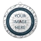 Afdrukbare creaties Dartboard Dartbord (Voorkant)