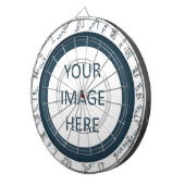 Afdrukbare creaties Dartboard Dartbord (Voorkant Rechts)