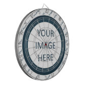 Afdrukbare creaties Dartboard Dartbord (Voorkant Links)