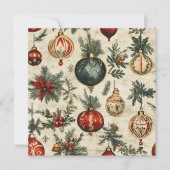 Afdrukbare feestpatronen op perkament kaart (Voorkant)