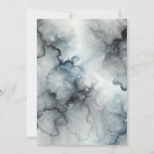 Afdrukbare Ghostly Mist Halloween Alcohol Inkt Kaart (Voorkant)