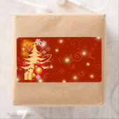 Afdrukbare kerstcadeaubonnen etiket (Insitu)