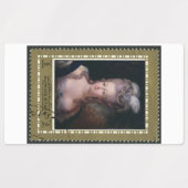 afdrukbare postzegels labels (Design 1)