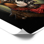 Afdrukbare Regal Steampunk Boxer Dog Right 117 Poster (Hoek)
