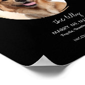 Afdrukbare streepjesborden voor Drinken voor weduw Poster (Hoek)