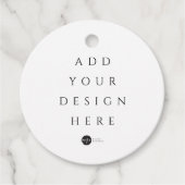 Afdrukken - Aangepaste ventilatorlabels met dubbel Bedankjes Labels (Voorkant)