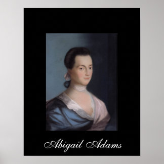 Afdrukken Abigail Adams Poster