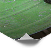 Afdrukken Antiek wasmachine Poster (Hoek)