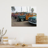 Afdrukken boven surf poster (Keuken)