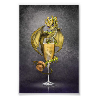 Afdrukken Champagne Dragon 4x6 Foto Afdruk