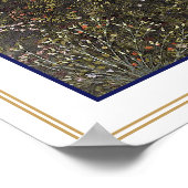 Afdrukken: De aankondiging van Fra Angelico Poster (Hoek)