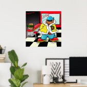 Afdrukken "Do-Rag" — door Kev Moore Poster (Thuiskantoor)