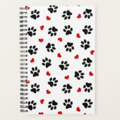 Afdrukken en hartenplanner verven planner (Voorkant)