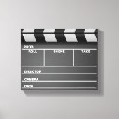 Afdrukken filmklapbord met verrekend Canvas (Voorkant)