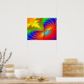 Afdrukken: Fractal Graphic II Poster (Keuken)