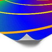 Afdrukken: Fractal Graphic II Poster (Hoek)