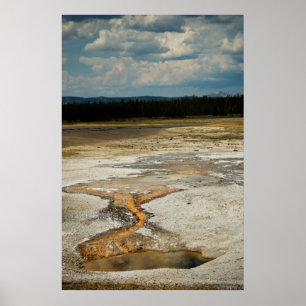 Afdrukken gekleurde gronden poster