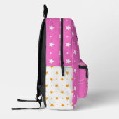 Afdrukken gesneden zakken bedrukte rugzak (Links)