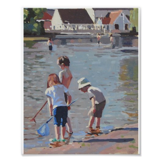 Afdrukken - Gevist Foto Afdruk (Voorkant)