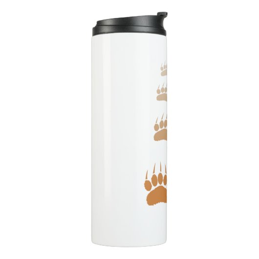 Afdrukken gradiënt Grizzly Beer Thermosbeker (Gedraaid links)